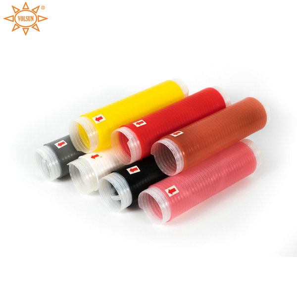 Non-slip Colorful Silicone Rubber Cold Shrink Tube for Handle Grip