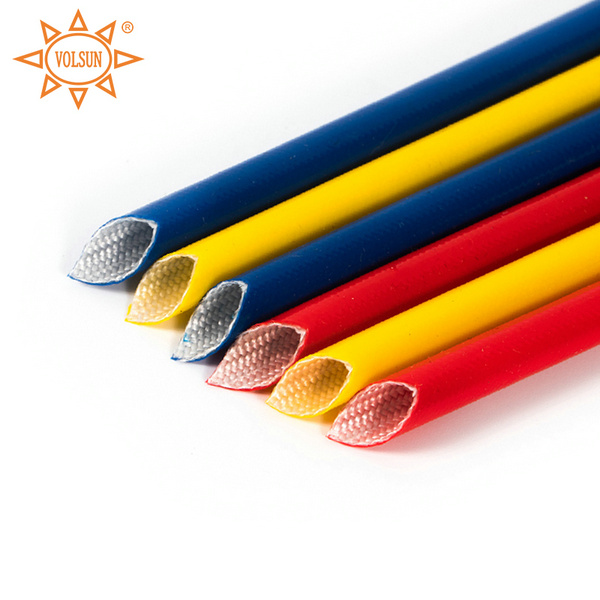 Flame Retardant Braided Fiberglass Sleeve Insulation for Wire Harness Protection